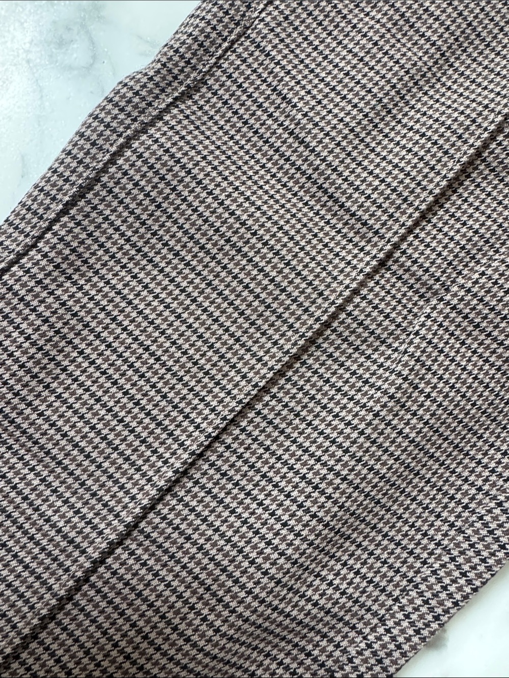 abercrombie kids Brown Houndstooth Drawstring Chinos - Picture 3 of 4
